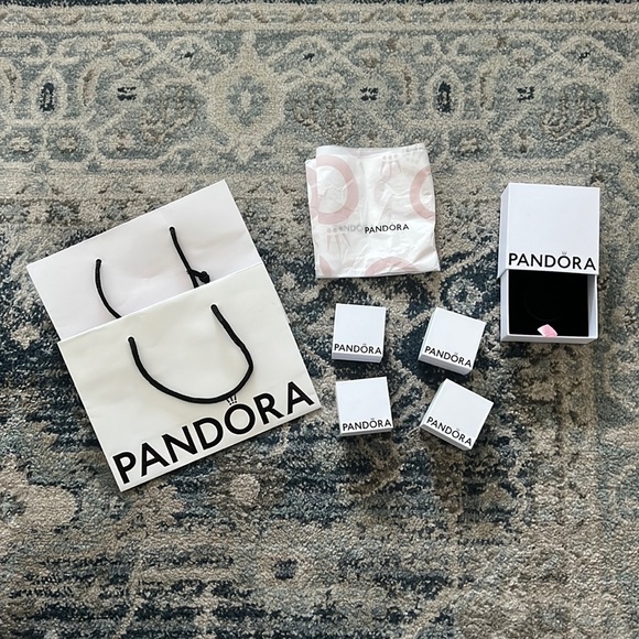 Pandora Bags Pandora Gift Bags Tissue A Paper And Boxes Bundle